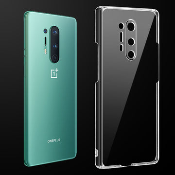 Crystal Clear Hard Back Anti-Yellowing Phone Case For OnePlus 8 pro