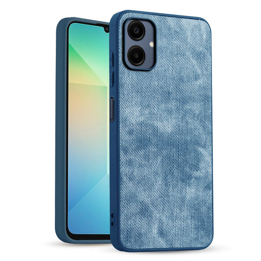 Classic Denim Finish Back Case for Samsung A06 5G