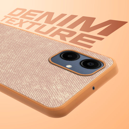Classic Denim Finish Back Case for Samsung A06 5G