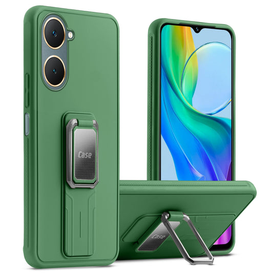 Silicone Case with Kickstand For Vivo Y18