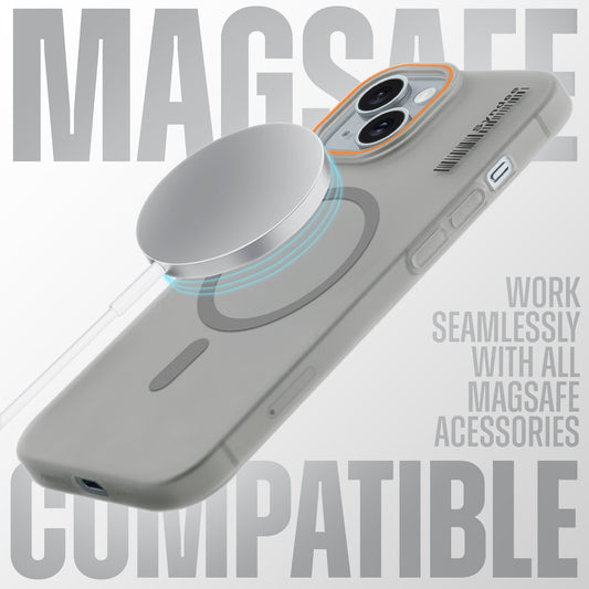 Colorful Frosted Matte MagSafe For Apple iPhone 15