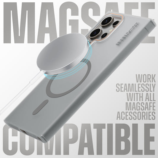 Colorful Frosted Matte MagSafe For Samsung S24 Ultra 5G