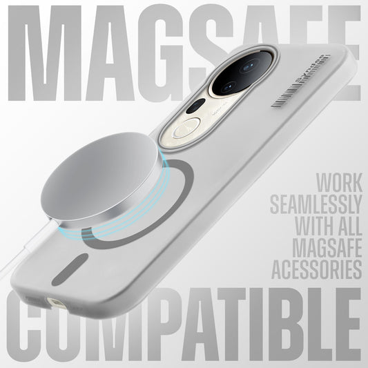 New Sleek Matte MagSafe Case For Vivo T4 Ultra 5G