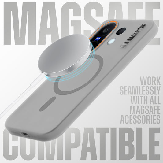 Colorful Frosted Matte MagSafe For Vivo X200 FE 5G