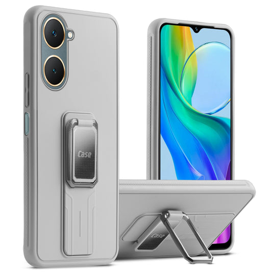 Silicone Case with Kickstand For Vivo Y18