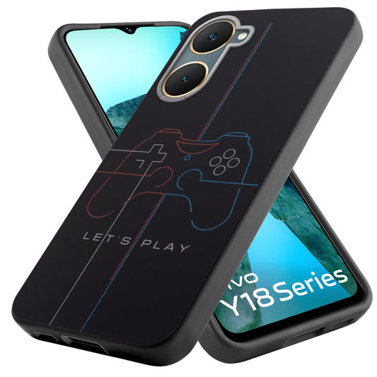 Printed Tough Case For Vivo Y18