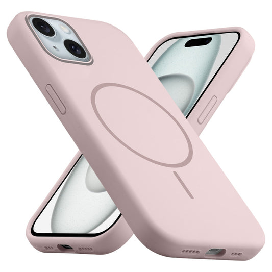MagSafe Compatible Liquid Silicone Case For Apple iPhone 15
