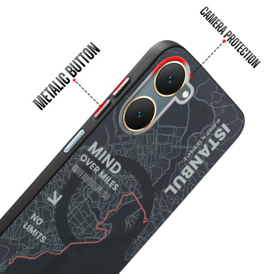 Printed Tough Case For Vivo Y18