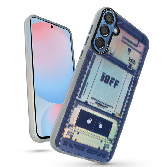 Rainbow Circuit Print Hard Case For Samsung S24 FE 5G