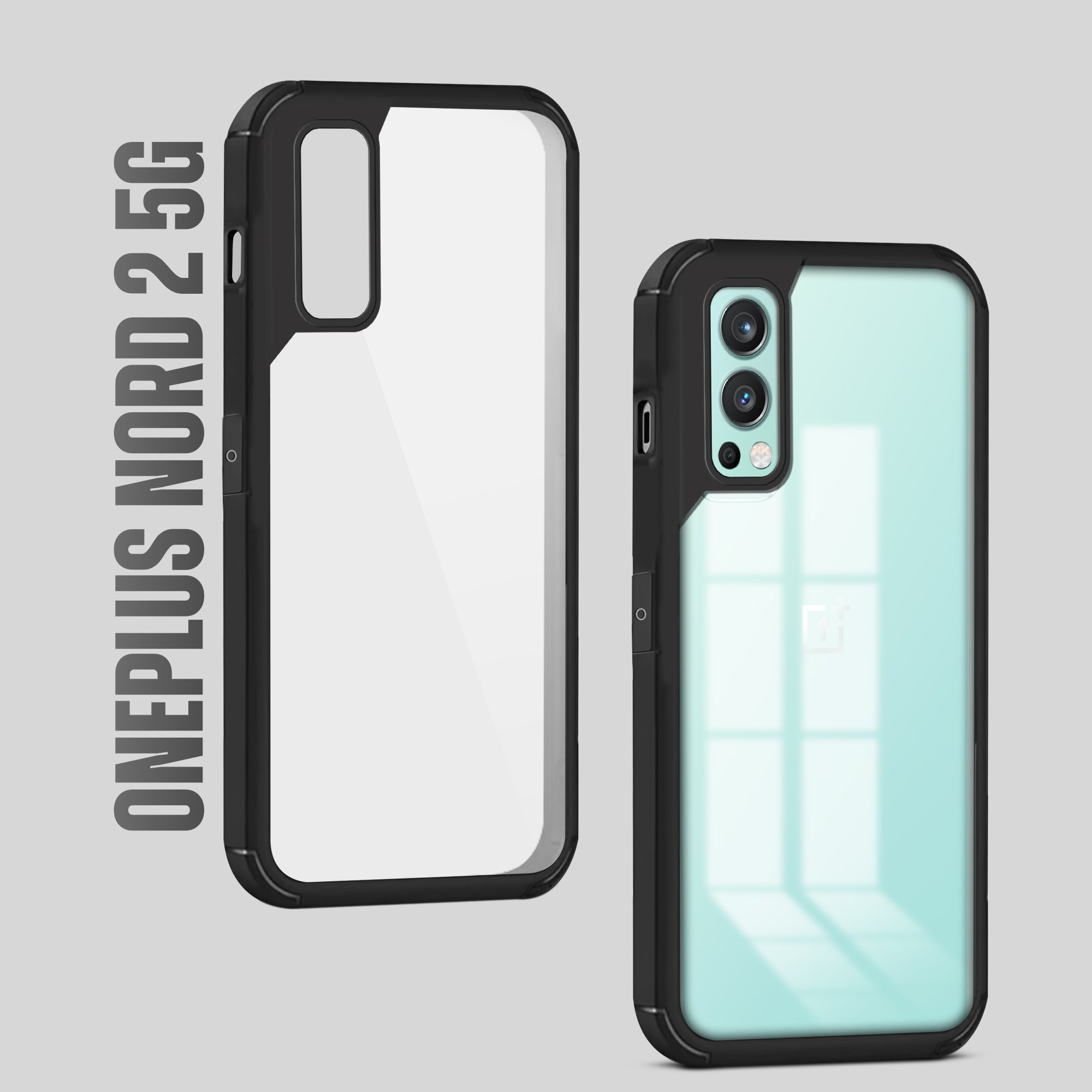 Back Cover Oneplus Nord Transparent Hard Case 1+ Nord 5G Oneplus