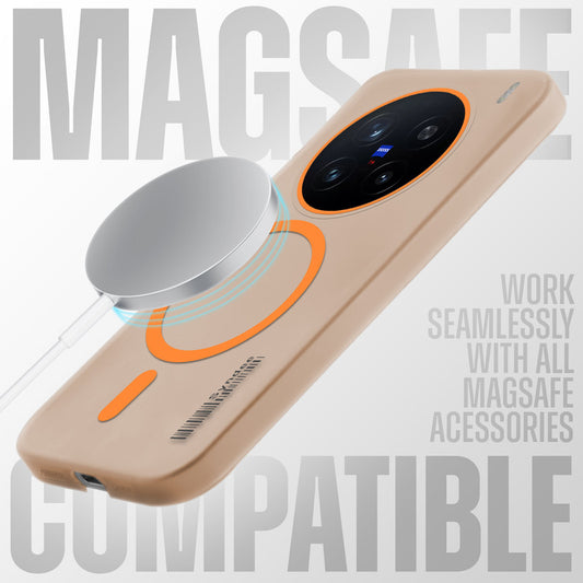 Colorful Frosted Matte MagSafe For Vivo X200 Pro 5G