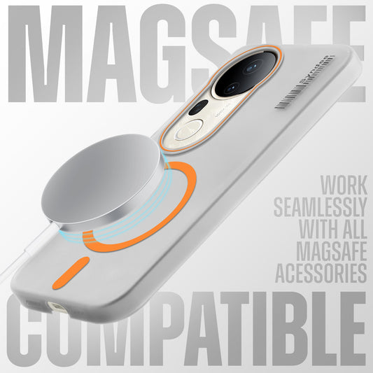 New Sleek Matte MagSafe Case For Vivo T4 Ultra 5G