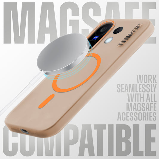 Colorful Frosted Matte MagSafe For Vivo X200 FE 5G