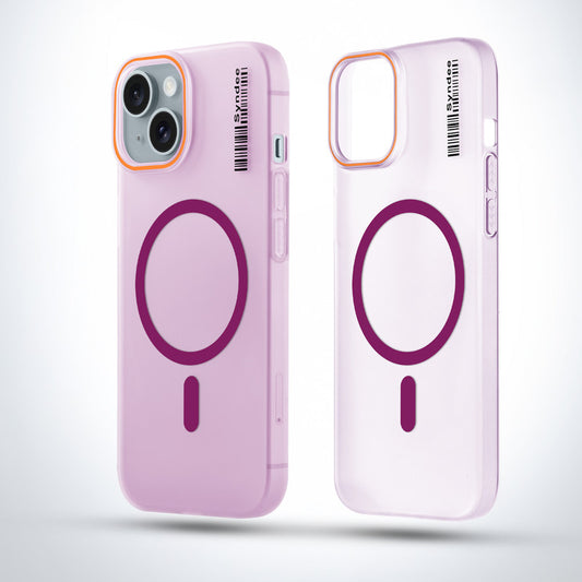 Colorful Frosted Matte MagSafe For Apple iPhone 15