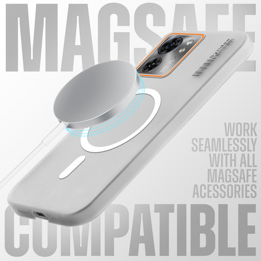 Colorful Frosted Matte MagSafe For Motorola Moto Edge 40 5G