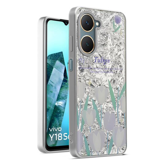 Shiny Foil Back Case for Vivo Y18