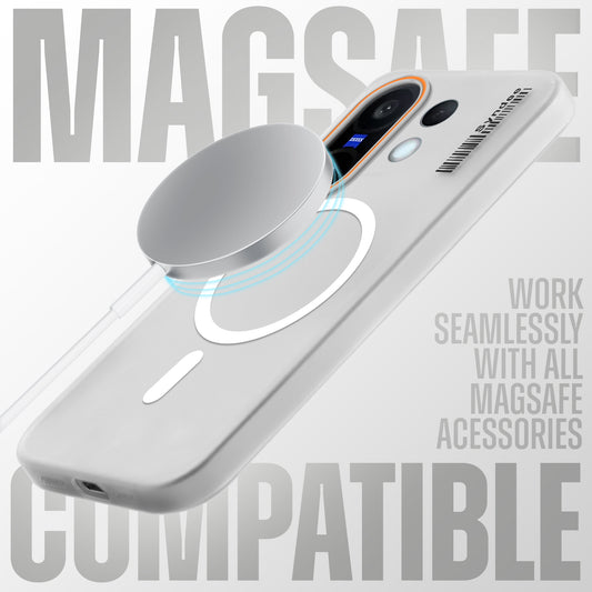 Colorful Frosted Matte MagSafe For Vivo X200 FE 5G