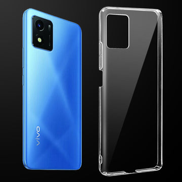 Crystal Clear Hard Back Anti-Yellowing Phone Case For Vivo Y01