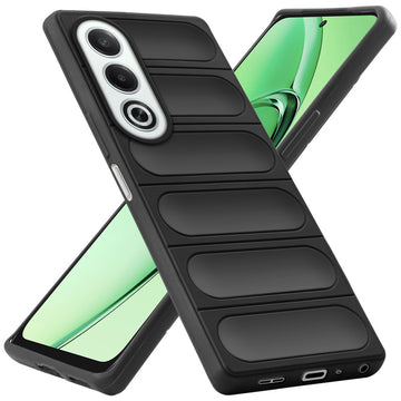 Liquid Soft Silicone Case Minimalistic Design With Matte Ring Camera Protection Back Cover For Oppo K12x 5G