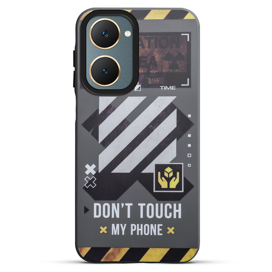 Mechanical Circuit Sector Print Hard Back Cover For Vivo Y18