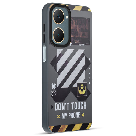 Mechanical Circuit Sector Print Hard Back Cover For Vivo Y18