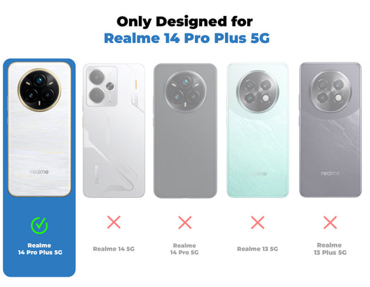 Silicone Grip Clear Case Ring Holder Kickstand For Realme 14 Pro Plus 5G