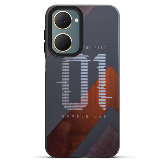 Mechanical Circuit Sector Print Hard Back Cover For Vivo Y18