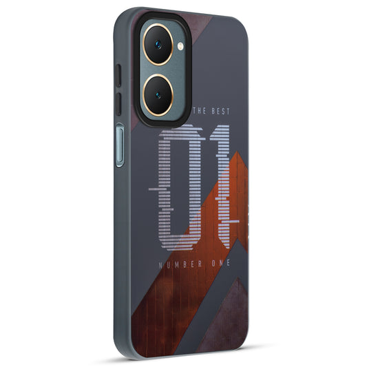 Mechanical Circuit Sector Print Hard Back Cover For Vivo Y18