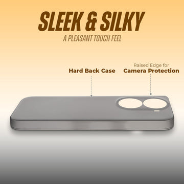 Ultra-Thin Frosted Matte Anti-Yellow Hard Back Case for Oppo Reno 11 Pro 5G