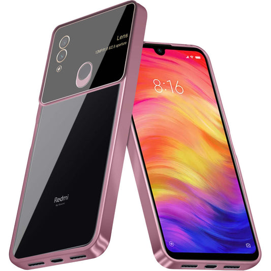 Lens Camera Protection Chrome Case For Redmi Note 7
