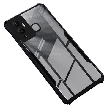 Premium Acrylic Transparent Back Cover for Infinix Hot 12 Play