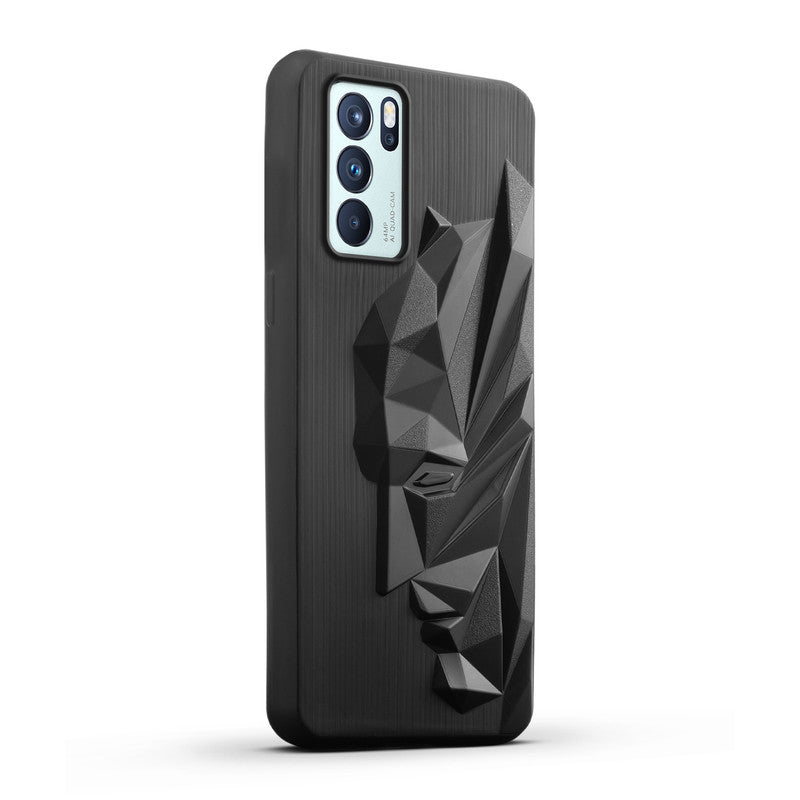 3D Design Silicone Case For Oppo Reno Pro 5G