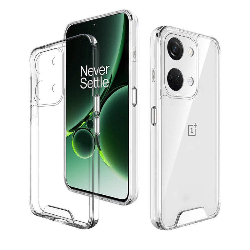 Crystal Clear Transparent Back Cover Case for OnePlus Nord 5G