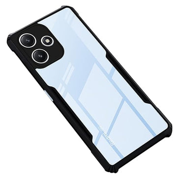 Premium Acrylic Transparent Back Cover for Redmi 12 5G