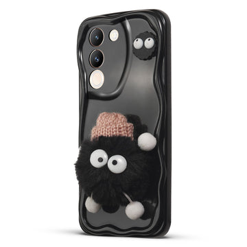 Wave Cute 3D Cartoon Back Cover Case for Vivo Y200 5G