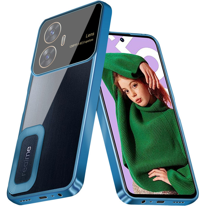 Realme C55 Camera Lens Protector - Tempered Glass, 9H Hardness, Anti-Fingerprint | Includes Full Application Kit