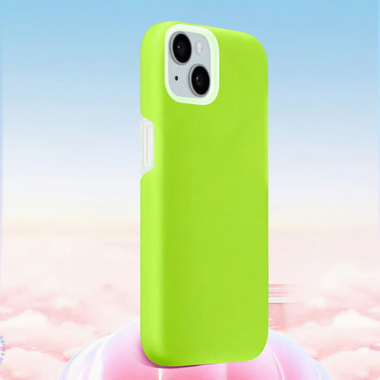 Premium Silicone Candy Case For Apple iPhone 15