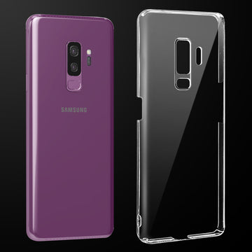 Crystal Clear Hard Back Anti-Yellowing Phone Case For Samsung S9 plus