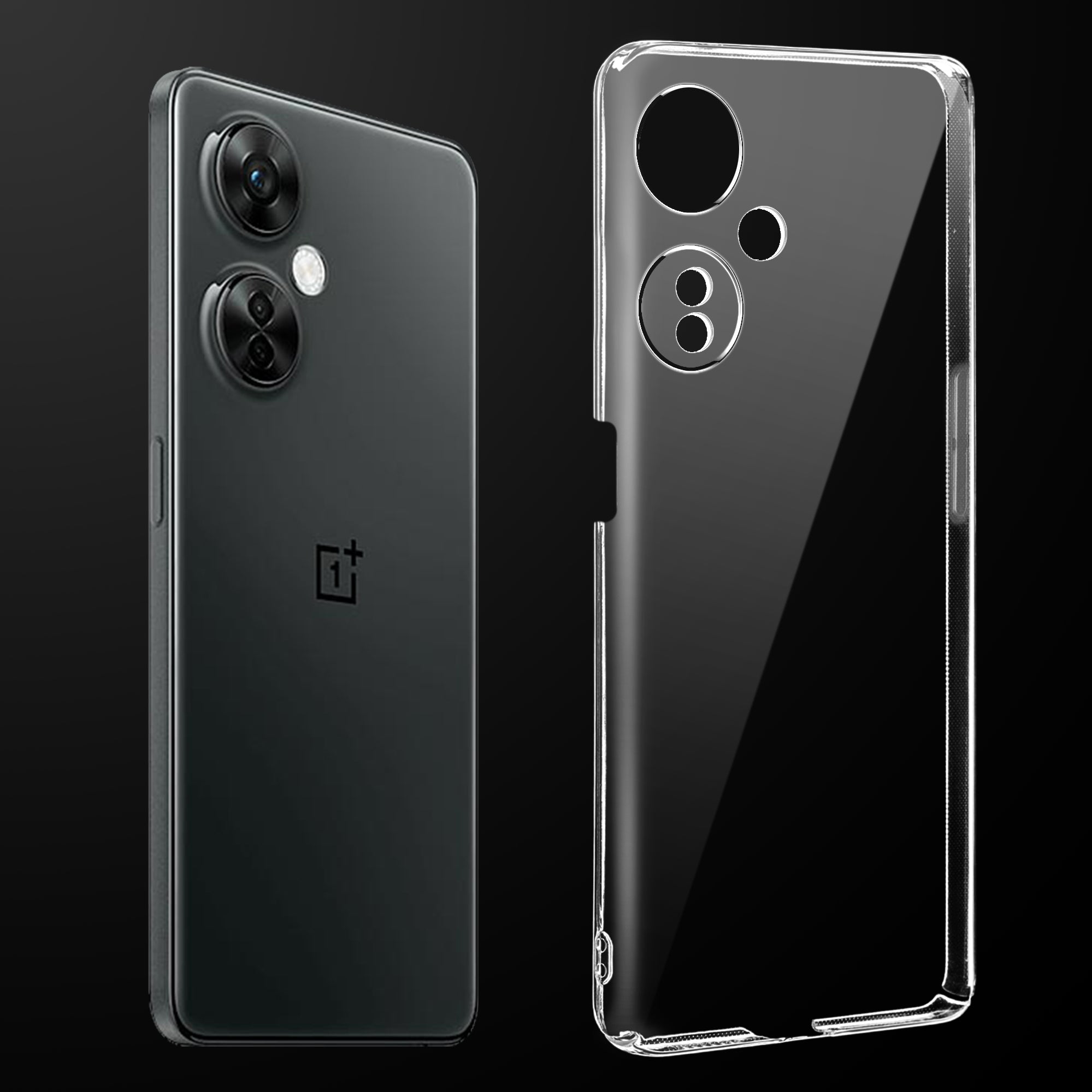 REY Transparente Silikonhülle Für OnePlus Nord CE 3 Lite – Ultradünn, 0,33 Mm, Kratzfest