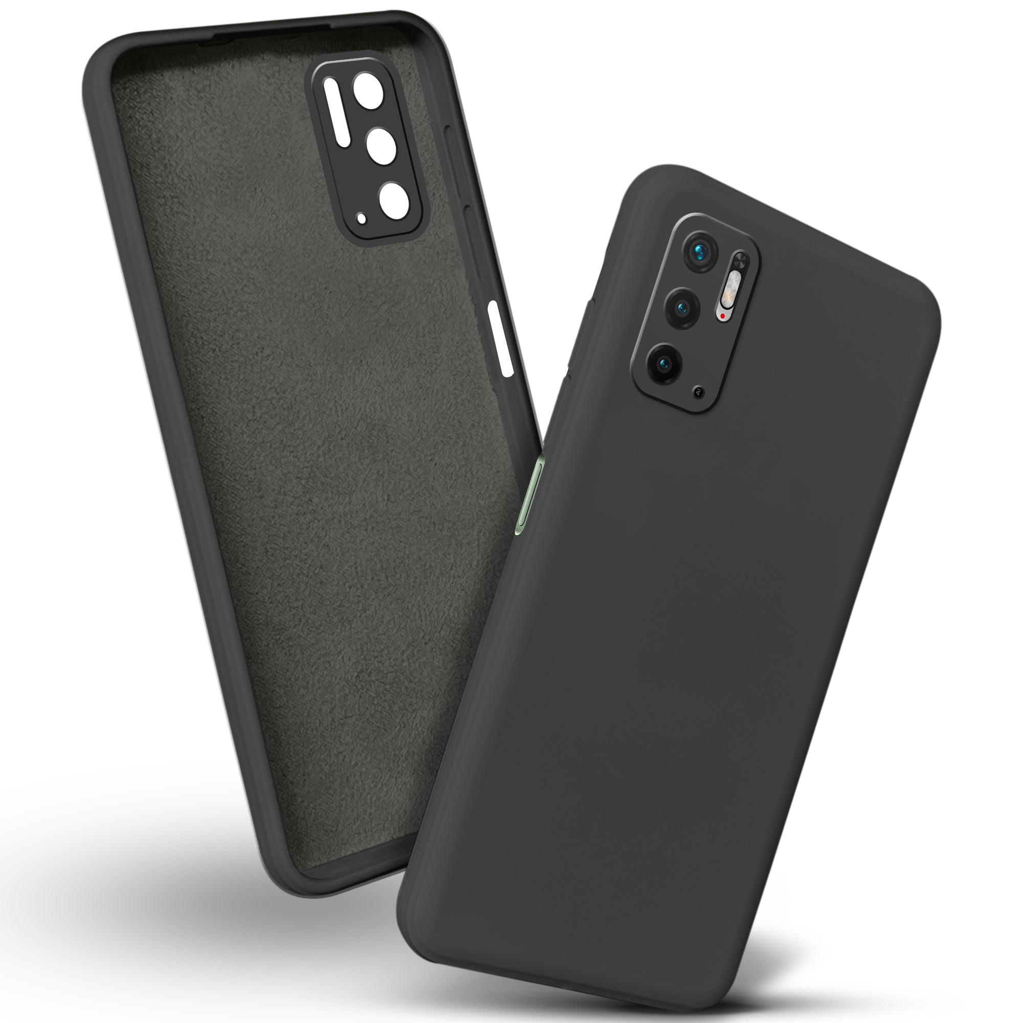 Premium Matte Silicone Back Cover for Redmi Note 10 5G