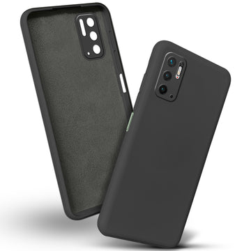 Premium Matte Silicone Back Cover for Redmi Note 10 5G