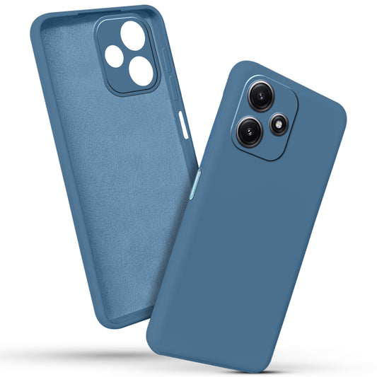 Premium Matte Silicone Back Cover for Redmi 12 5G