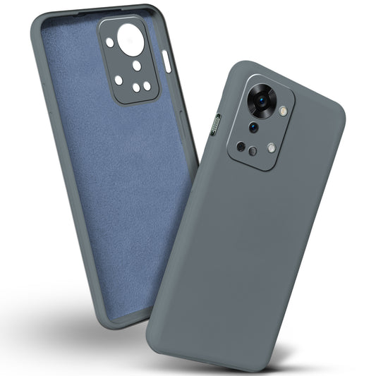 Premium Matte Silicone Back Cover for OnePlus Nord 2T 5G