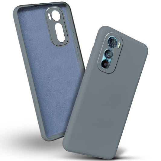 Premium Matte Silicone Back Cover for Motorola Moto Edge 30 5G