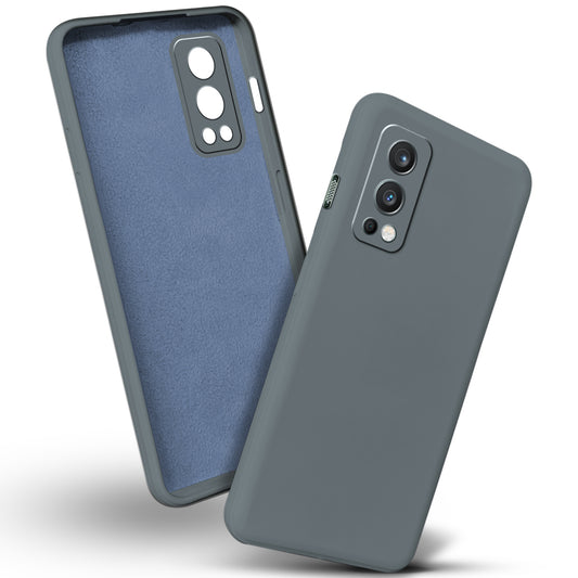 Premium Matte Silicone Back Cover for Oneplus Nord 2 5G