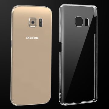 Crystal Clear Hard Back Anti-Yellowing Phone Case For Samsung S6 Edge