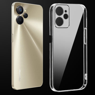 Crystal Clear Hard Anti-Yellow Transparent Back Cover Case For Realme 9i 5G