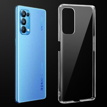 Crystal Clear Hard Back Anti-Yellowing Phone Case For Oppo Reno 5 Pro