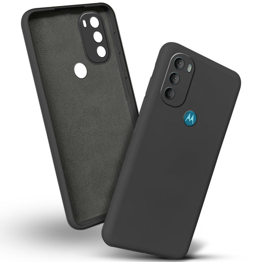 Premium Matte Silicone Back Cover for Motorola Moto G71 5G