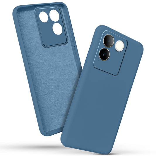 Premium Matte Silicone Back Cover for Vivo T2 Pro 5G